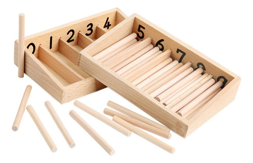 Fk Caja Husillo Montessori, Material Matemático Clásico,