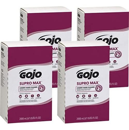 Cleaner Gojo Supro Max Cereza Mano, Cherry Fragancia, 2,000 