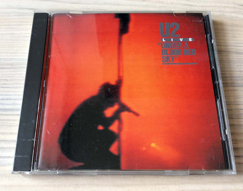 Cd U2 - Live  Under A Blood Red Sky  (ed. Japón, 1992)