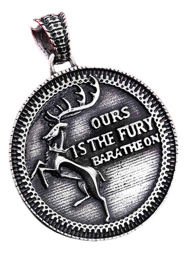 Collar Ours Is The Fury Baratheon Alce Hbo Juego De Tronos 