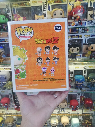 Funko Pop! Dragon Ball Z Broly 623 6 Glow Chase Original