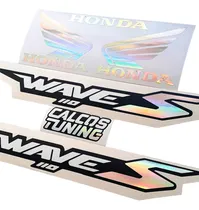 Comprar Kit Calcos Honda Wave 110s 2021 . Tornasolado