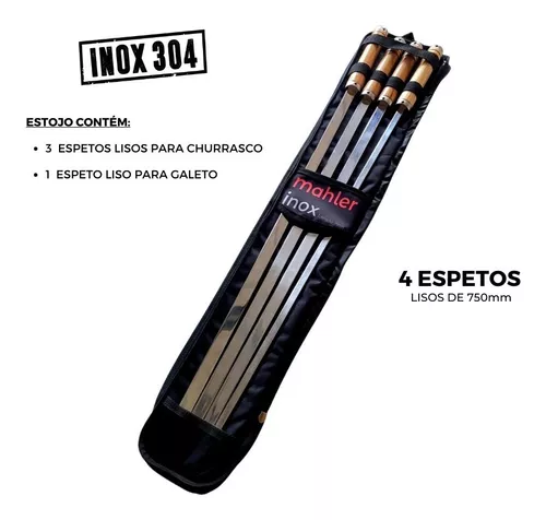 KIT 4 ESPETOS