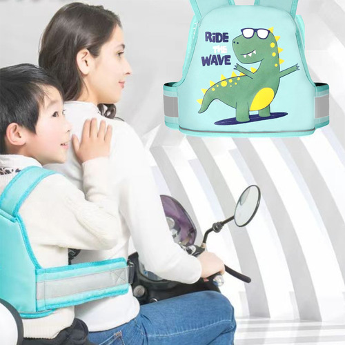 El Arnés De Seguridad Verde Para Niños A Prueba De Pérdidas