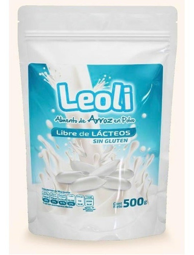 Leche De Arroz En Polvo Leoli 0 Lactosa 0 Soya 0 Gluten 500g