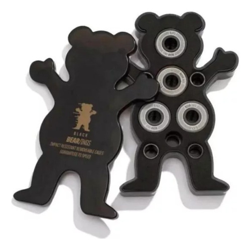Set Rulemanes Skate Bear Ings Grizzly Abec-9 X 8 Unidades