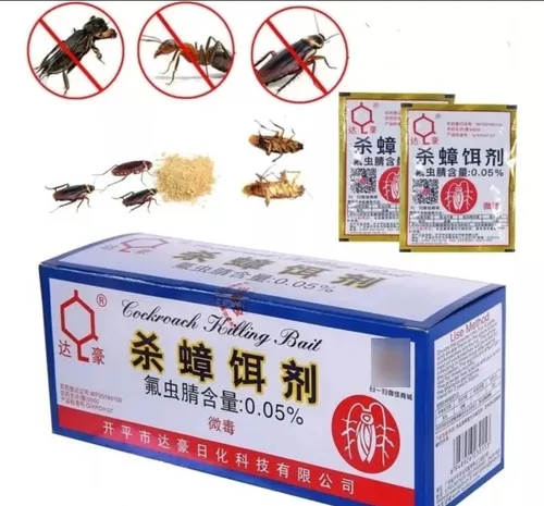 Caja X 50u Veneno Chino Para Cucarachas  En Polvo Off