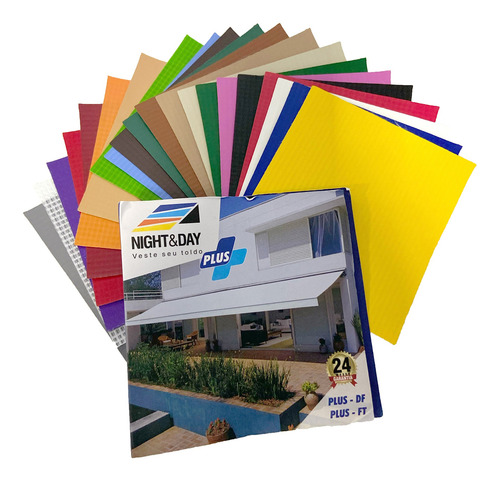 Lona Night & Day P/ Toldo Cobertura 45m X 1,40m 550g/m2