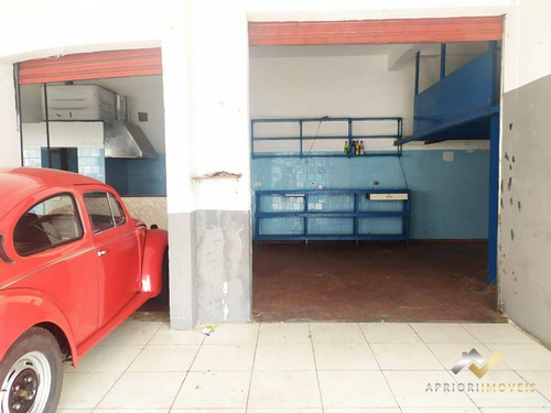Salão Para Alugar, 80 M² Por R$ 1.100,00/mês - Jardim Silvana - Santo André/sp - Sl0146