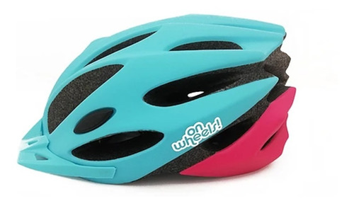 Casco  On Wheels Bici Mtb Ventilado Liviano Visera Morado