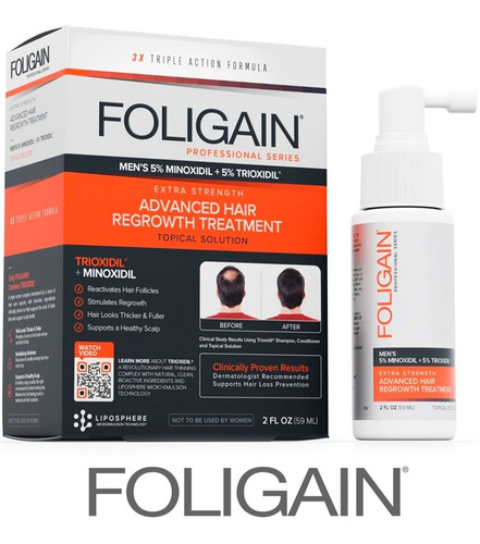 Imagen 2 de 5 de Minoxidil 5% + Trioxidil 5% Regeneración Capilar Total Pack