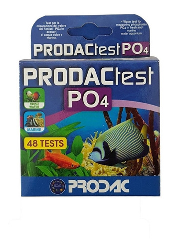 Test De Fosfatos Po4 Prodac P/ Acuario Agua Dulce O Salada