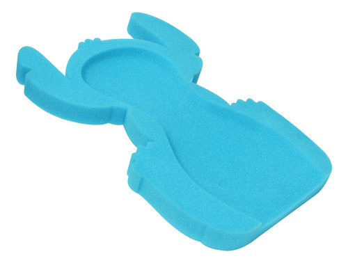 Esponja Antiderrapante Para Baño Disney Stitch Color Celeste