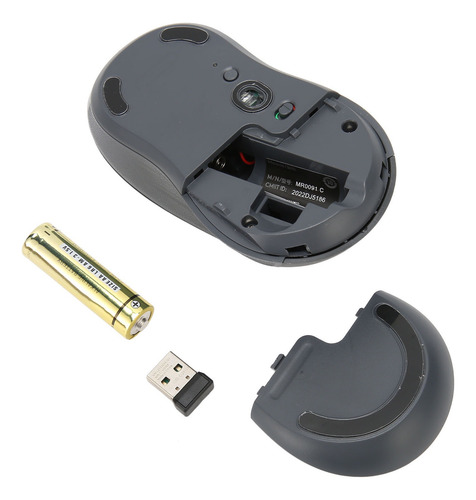 Ratón Silencioso De Doble Modo Bluetooth Inalámbrico