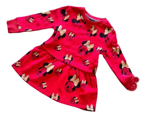 Vestido Minnie Mouse Para Niña 100% Original Talla 12-2t. Vestido Minnie Mouse Para Niña 100% Original Talla 12-2t.
