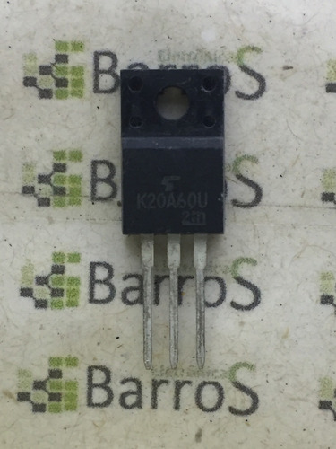 K20a60u - Tk20a60u - 20a 600v - To220 - Original