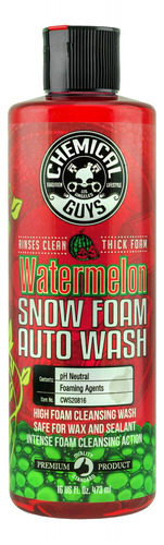 Chemical Guys Shampoo De Alta Espuma Watermelon Snow Foam