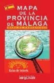 Libro Mapa De La Provincia De Mãlaga