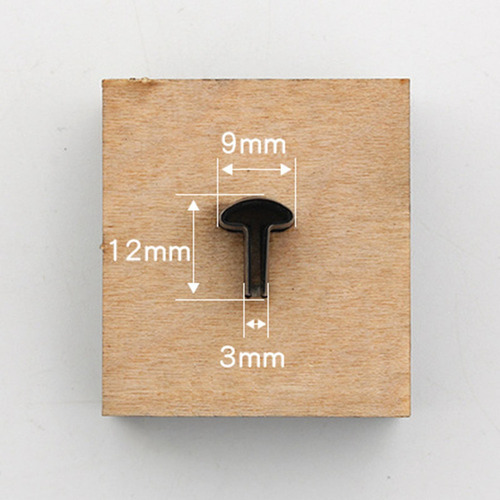 . Matrizes De Corte Diy, Molde 12x9mm 1 Furo .