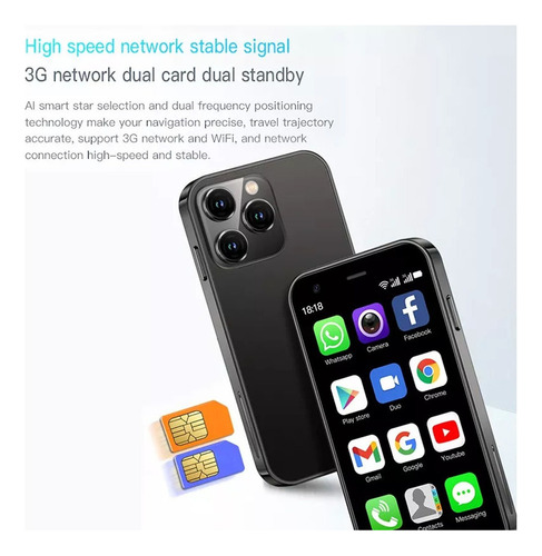 Mini Smartphone Android Ultrapequeño Para Estudiantes