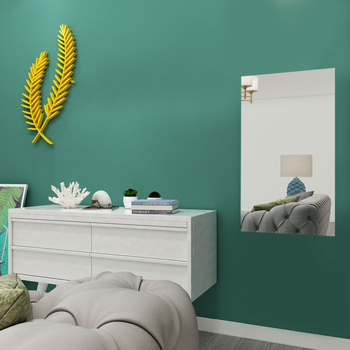 Adhesivo De Pared Autoadhesivo Con Forma De Espejo En Forma