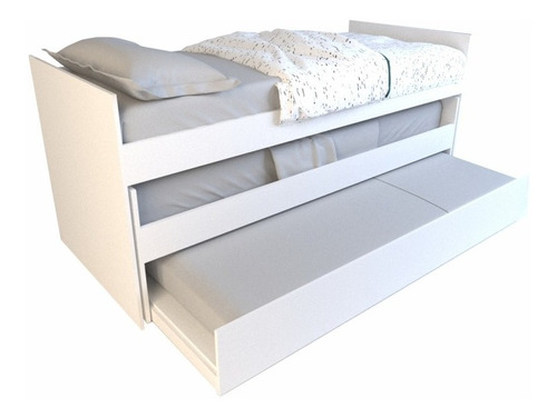 Cama Nido Springwall 1 Plaza Marinera Con Cama Carrito