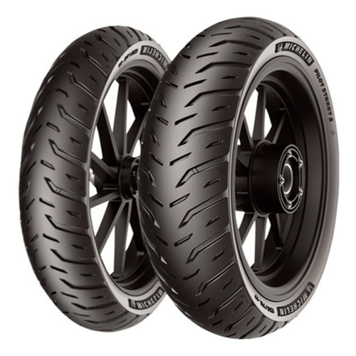 Kit 2 Pneus 60/100 R17 + 80/100 R14 Michelin Pilot Street 2