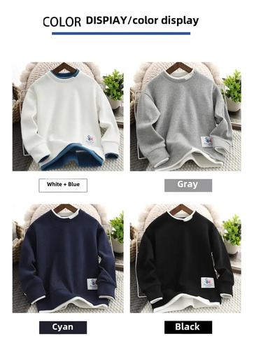Sudadera De Otoño Para Niños, Estilo Coreano