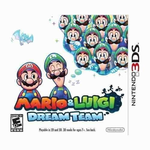 Juego Nintendo 3ds Mario Luigi Dream Team ( Fisico Y Nuevo)