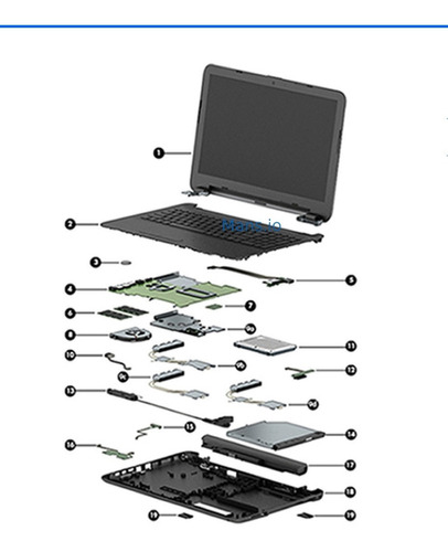 Piezas De Notebook - Repuestos - Servicio Técnico