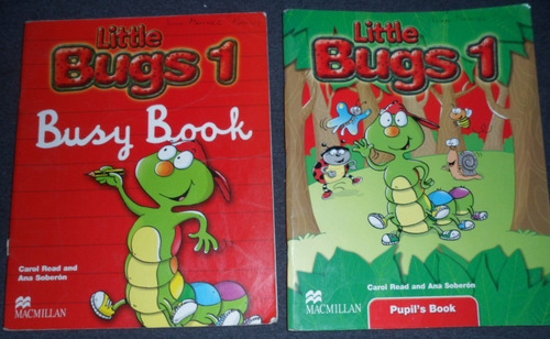 Libro Little Bugs 1 - Pupil's Book + Busy Book Activity 