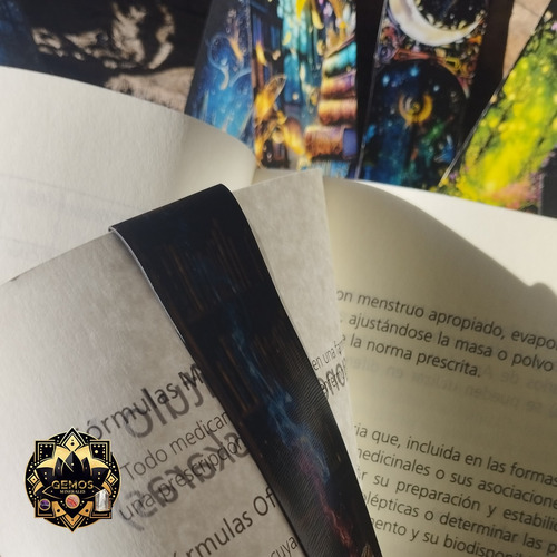 Señalador Magnético Gaia Separador Libros Gemos Amarillo Gaia