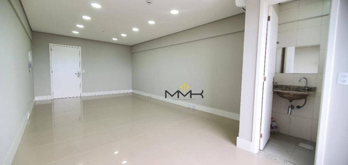 Sala Para Alugar, 40 M² - Encruzilhada - Santos/sp - Sa0313