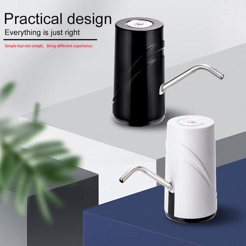 Bomba De Agua Eléctrica Portátil Con Carga Usb Para 5 Galone