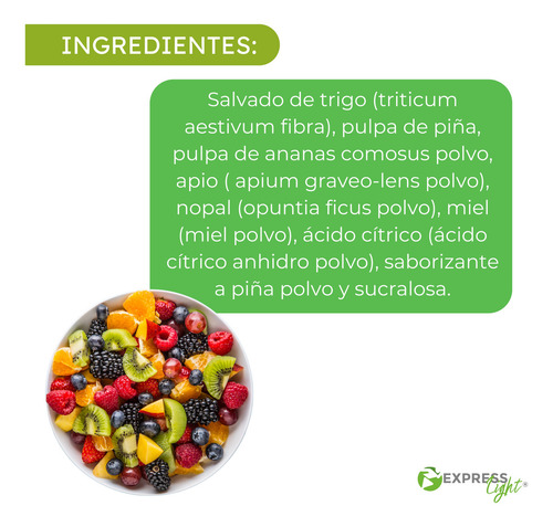 Easy Balance Jugo Verde Polvo Suplemento Express Light 330g