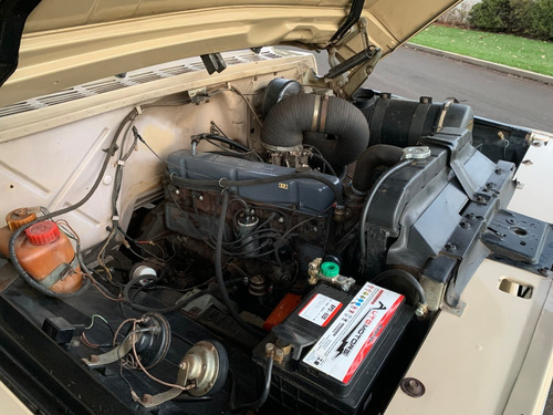 Veraneio Std, 1987, 4.1 Álcool, Placa Preta