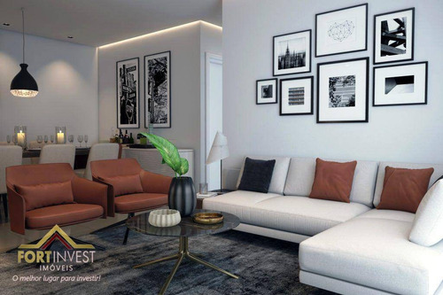 Imagem 21 de 25 de Apartamento Com 2 Dormitórios, Lazer Completo À Venda, 72 M² Por R$ 395.000 - Canto Do Forte - Praia Grande/sp - Ap4843