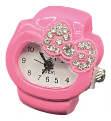 Reloj Anillo De Hello Kitty Premium Ajustable Regalo