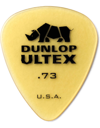 Púas De Guitarra Dunlop 421r73 Ultex De 7,3 Mm, Paquete De 7