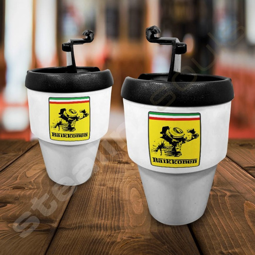 Imagen 1 de 2 de Vaso Termico Café | Formula 1 #441 | Senna Hunt Lauda Fangio