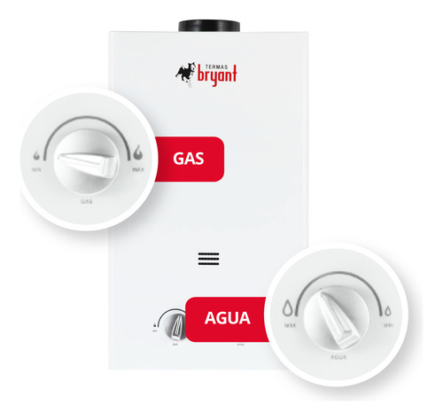 Terma A Gas 10 L Glp Bryant Tiro Natural