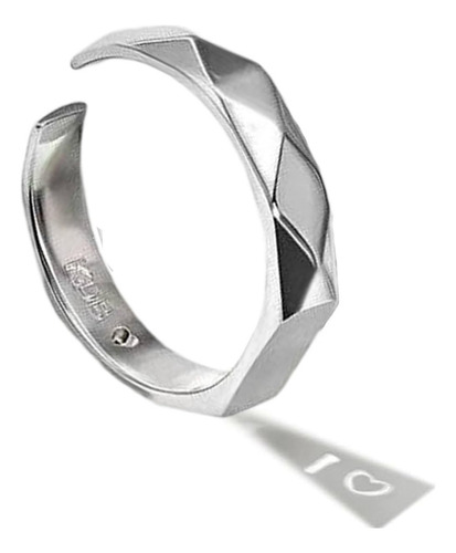 Para I Love You Secret Projection Ring, 925 Sterling Silver