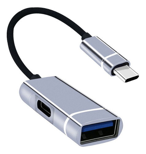 Adaptador Otg Tipo C Pd Fast Charging Usb 3.0 Splitter Lapto