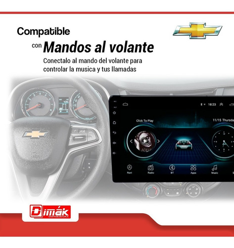 Imagen 4 de 8 de Radio Android Chevrolet Dmax 2012/19