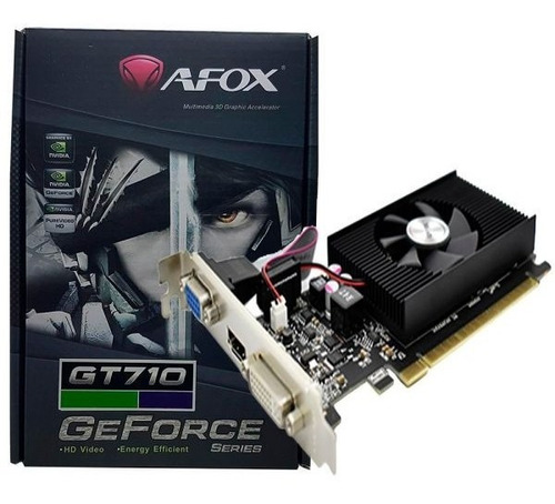 Placa De Video Gt 710 1gb Ddr3  Afox Af710-1024d3l8