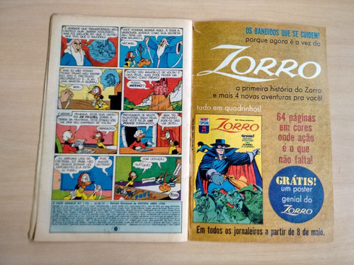 Hq Gibi Pato Donald Ed Abril 1174 Ano 1974 407n (Usado)