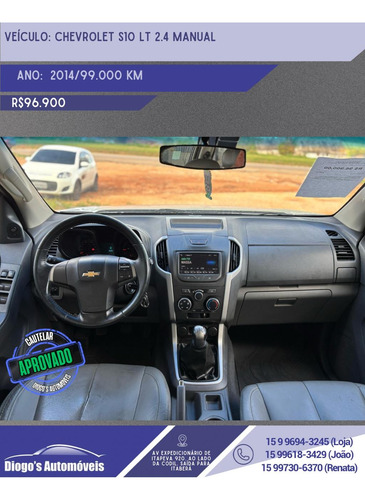Chevrolet S10 2.4 Lt Cab. Dupla 4x2 Flex 4p