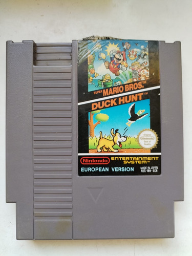 Juego Super Mario Bros. / Duck Hunt Nes Versión Europea (Usado)