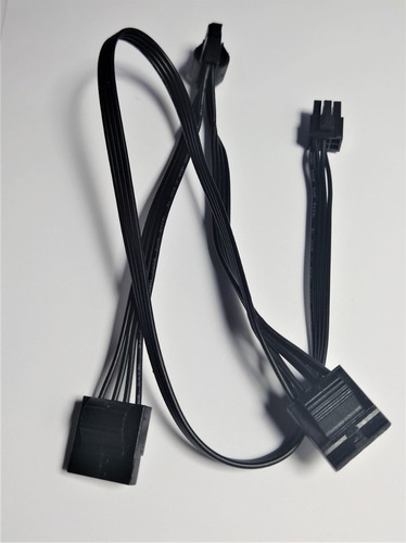 Cable Modular Fuente 3 Molex 4pin 