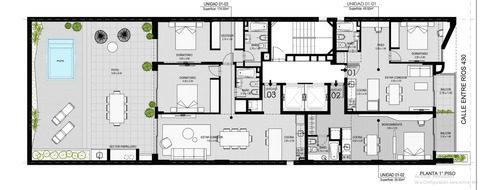 Departamento Venta Microcentro 3 Dormitorios Balcón Terraza, Pileta, Quincho Cochera